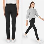 Everlane  Black Stretch Ponte Skinny Pant Classic Career Wardrobe Women’s Size 4 Photo 11