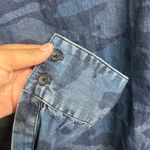 Lucky Brand “California fit” camouflage denim pocket button up XXL #701 Photo 3