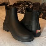 Hunter  Original Refined Chelsea Waterproof Rain Boots Photo 2