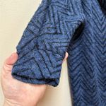 Candie's  Blue Chevron Blouse Photo 3