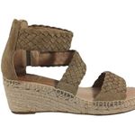 Kanna Myra Espadrille Sandals $165 size 37 US 6.5/7 S2626 Green Photo 2