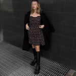 French Connection NWT Francine Callie Drape Smocked Mini Dress Photo 5