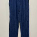 J. McLaughlin Marion Pants Small Blue Linen Cotton Pull On Lounge Relaxed NWT Photo 0
