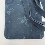 Life is Good Purse Road Trip Denim Blue Star Crossbody Bag Zipper Cotton Blend Photo 8