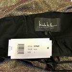 Nicole Miller NWT  Square Neck Mini Iridescent Glitter Black Gold Purple Cocktail Photo 7