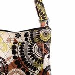 Vera Bradley Bag Cocoa Moss Saddle Hipster Quilted Shoulder Bag Retro Boho Purse Photo 5