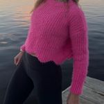 &merci Junie Scalloped Sweater in Bubblegum  Photo 3