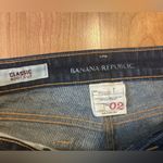 Banana Republic  Classic Boot Cut Jeans, Dark Wash, Sz 2, Excellent Condition Photo 4