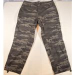 Sanctuary Social Standard by  Womens Pants Camo Crop Sz Large Cargo Cotton Blend Photo 0