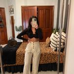 Joie Silk & Linen Pants Photo 1