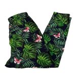 Free People  x Sandrine Rose Pants Size Small Green Palm Tree Butterfly NWT Photo 6