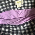 Maeve  Anthropologie Black White Gingham Plaid Pencil Skirt Size Large Photo 3