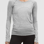 Lululemon  Swiftly Tech Long Sleeve Shirt Grey Photo 0