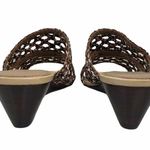 Donald Pliner Albi Woven Slide Leather Sandal Womens 8 Medium NEW Photo 4