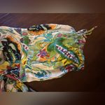 NWT Maeve by Anthropologie Frankie off‎ the shoulder Paisley sz medium Green Photo 6