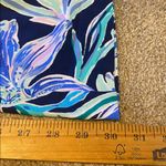 Lilly Pulitzer  Georgia May Palazzo Pants "Ready Set Gecko" Blue Pink Size Medium Photo 6