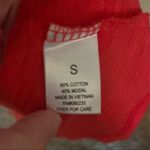 Me to We  Red Women's Short Sleeve Cut Out Top Size Small Photo 30