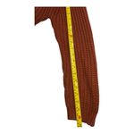 Cozy Orange Cowl Neck Sweater Chunky Cropped size M Size M Photo 4