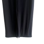 Alice + Olivia Air Maxi Skirt Size 8 Black Front Slit Minimalist Gothic Photo 3