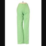St. John Sport Marie Gray Jeans 0 High Waist Stretch Lime Spring Green Luxury Photo 3