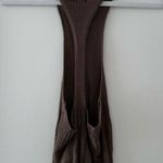 Free People  Intimately Brown Taupe Knit Razorback Tank Size Small NWOT Photo 4