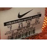 Nike Air Zoom Fit Agility 2 Training Shoes Size 7 Womens Orange Neon Fluorescent Photo 5