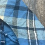 Love Shack Fancy  Blue Plaid Ruffle Dress Photo 5