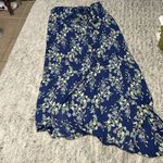 Blue Rain Wrap skirt. Photo 3