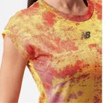 New Balance NWT Impact Run Electric Print Tee Photo 4