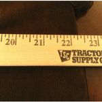 Vintage Vikki Vi Womens 1X Chocolate‎ Brown Top Blouse Long Sleeve Embellished Photo 8