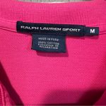 Ralph Lauren Polo  Sport Fuchsia Polo Pique cotton Dress size medium Photo 6