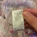 Woman Within Pink Floral Short Sleeve Top Size L Casual Spring Photo 6