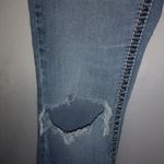 Rue 21 TwentyOne 7/8 Short Black Bling Pockets Jeans Photo 2