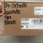 DR. SCHOLL’S Jacinda Ankle Booties Size 9 Black NEW Casual Comfort Fall Wedge Photo 7