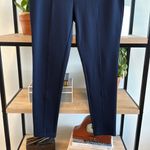 NWT Ann Taylor The High Waist Legging Navy Career Dress Pant Trouser, M Blue Size M Photo 3