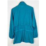 Reebok Vintage  Windbreaker Jacket Women's Size Medium Zip Cinched Vented Nylon Photo 1