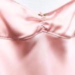 ZARA  dress maxi midi Light Pink satin effect wedding party cocktail evening  Photo 4