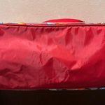 Flip Flop Clear Beach Tote Detachable Bag Insert Zip Top Shoulder Strap Red Photo 5