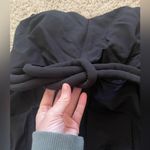 Badgley Mischka Jewel Strapless Black Gown sz 10 Black Strapless Formal Photo 5