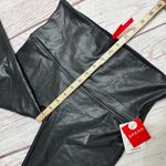 Spanx Faux Leather Leggings Black Metallic Size XL Petite NEW Photo 4