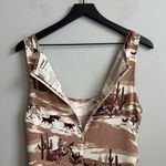 Reformation NEW  Noha Mini Dress in Ranchera Western Print Size 8 Photo 9