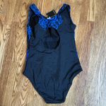 Avenue Tia spliced print one piece bathing suit Blue Size 18 Photo 4