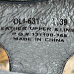 Alegria  OLI-631 Olivia Black Leather Platform Women's Sz 9/39 EU Sandals Shoes Photo 11