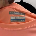 Columbia Neon Coral Long Sleeve Photo 3