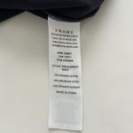 Frame Asymmetric Tiered Midi Dress Gathered Organic Cotton Knit Blue Size S Chic Photo 9