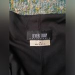 Vintage 90s Y2K Byer Too! black floral sparkle black formal dress, size medium Photo 5