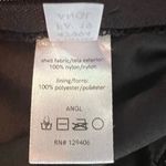 Venus  Y2K Black Silver Metallic Floral Halter Top with Train Backless Size 8 Photo 8