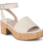 Seychelles Grey Ankle Wrap Chunky Heels  Photo 0