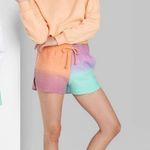 Wild Fable High Rise Multicolor Dolphin Shorts Photo 0