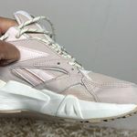 Reebok Pink and White Modern Chunky Sneakers Photo 0